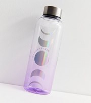 New Look Multicoloured It's Just a Phase Moon Logo Small Water Bottle